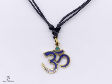 CD140 Collier Tibétain Om