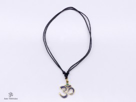 CD140 Collier Tibétain Om