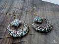 BdOD20 Boucles d’Oreille Tibétaines