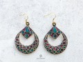 BdOD20 Boucles d’Oreille Tibétaines