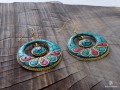 BdOD26 Boucles d’Oreille Tibétaines
