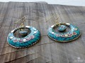 BdOD30 Boucles d’Oreille Tibétaines