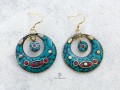 BdOD30 Boucles d’Oreille Tibétaines