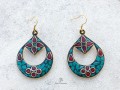 BdOD42 Boucles d’Oreille Tibétaines