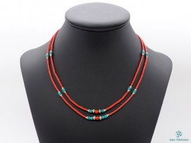 CD105 Collier Tibétain 49 cm