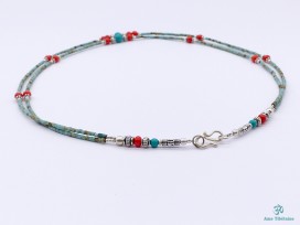 CD119 Collier Tibétain 50 cm