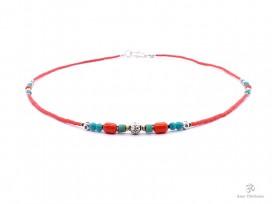 CD119 Collier Tibétain 50 cm