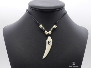 CD157 Collier Tibétain Yin Yang