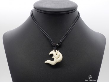 CD158 Collier Tibétain Om