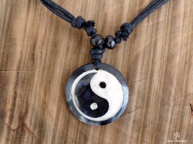 CD157 Collier Tibétain Yin Yang
