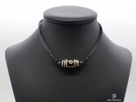 CD165 Collier Tibétain Perle Dzi