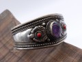 BRD256 Bracelet Tibétain Pierre