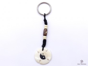 PC14 Porte-Clés Tibétain Yin Yang