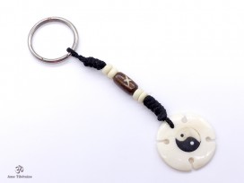 PC14 Porte-Clés Tibétain Yin Yang