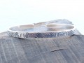BRA77 Bracelet Tibétain Argent Massif Signes Auspicieux