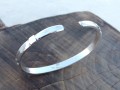 BRA77 Bracelet Tibétain Argent Massif Signes Auspicieux