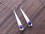 BdOA103 Boucles d’Oreille Tibétaines Argent Massif Lapis Lazuli