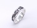 BA16 Bague Argent Massif Tibet