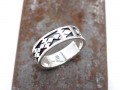 BA17 Bague Argent Massif Tibétain