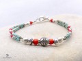 BRD317 Bracelet Tibétain 21 cm