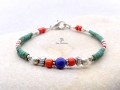 BRD334 Bracelet Tibétain 18 cm