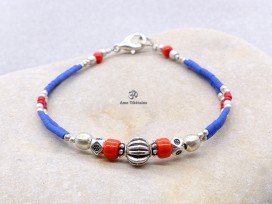 BRD405 Bracelet Tibétain 18 cm