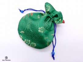 PochTib72 Petite Pochette Tibétaine pour Mala