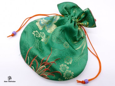 PochTib103 Petite Pochette Tibétaine pour Mala