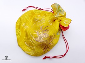 PochTib105 Petite Pochette Tibétaine pour Mala