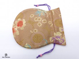 PochTib121 Pochette Tibétaine pour Mala