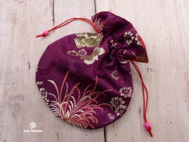 PochTib109 Pochette Tibétaine pour Mala