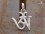 PA21 Petit Pendentif Argent Massif Om Tibétain