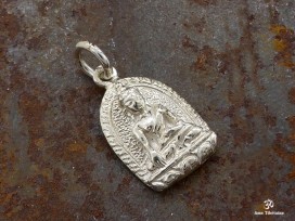 PA26 Pendentif Argent Massif Bouddha