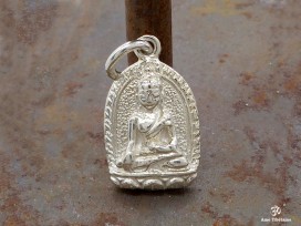 PA26 Pendentif Argent Massif Bouddha