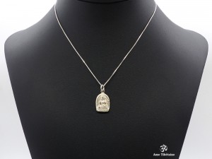 PA26 Pendentif Argent Massif Bouddha
