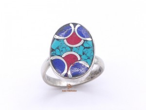 BD104 Bague Tibétaine