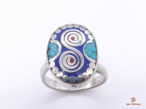 BD113 Bague Tibétaine