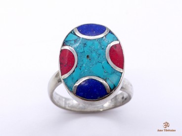 BD116 Bague Tibétaine
