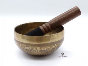 BC35 Bol Chantant Mantra Yeux de Bouddha