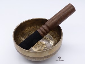 BC35 Bol Chantant Mantra Yeux de Bouddha