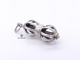 PA66 Pendentif Argent Massif Dorje Vajra