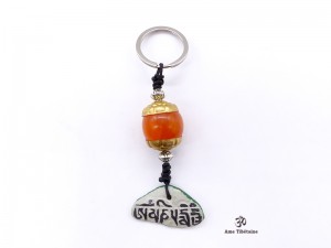 PC12 Porte-Clés Tibétain Mantra