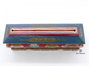 BPE63 Brûle et Porte Encens Tibétain Signes Auspicieux