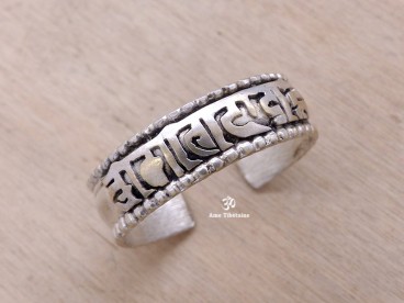 BD25 Bague Tibétaine Mantra