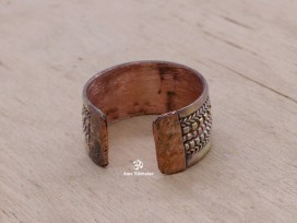 BD143 Bague Tibétaine 3 Métaux