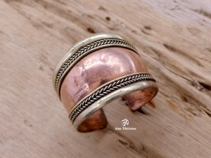 BD148 Bague Tibétaine 3 Métaux