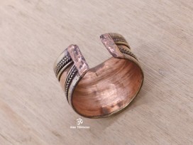 BD148 Bague Tibétaine 3 Métaux