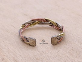 BD150 Bague Tibétaine 3 Métaux