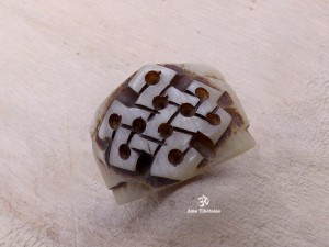 BD161 Bague Tibétaine Noeud Sans Fin. Taille 57