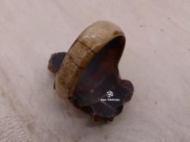 BD163 Bague Tibétaine Tortue. Taille 59